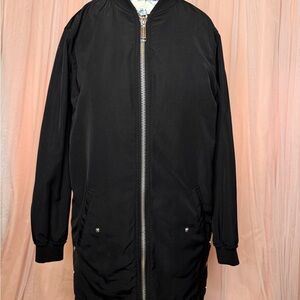 Michael Kors Black Bomber Jacket